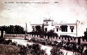Alger-Mustapha-Superieur - Villa Mauresque -1924